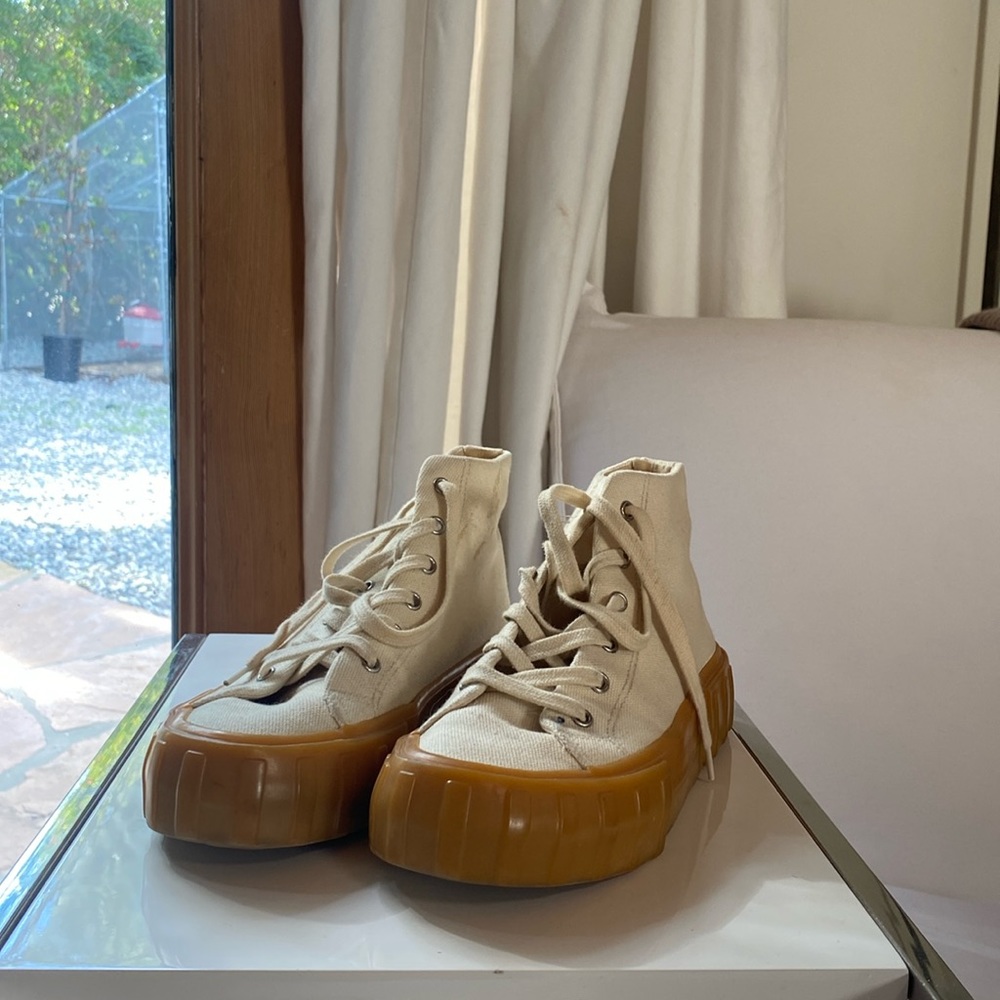 Zara platform sneakers.